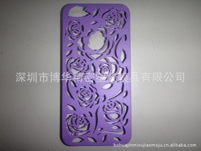 【工厂热卖款式iphone5花网保护壳 镂空蝴蝶透色 手机保护壳 保护套】价格,厂家,图片,手机保护套/保护壳,深圳市博华精密塑胶模具-